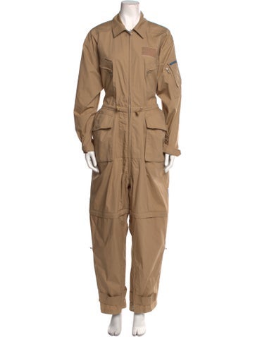 Pushbutton Jumpsuits and Rompers Jumpsuit L