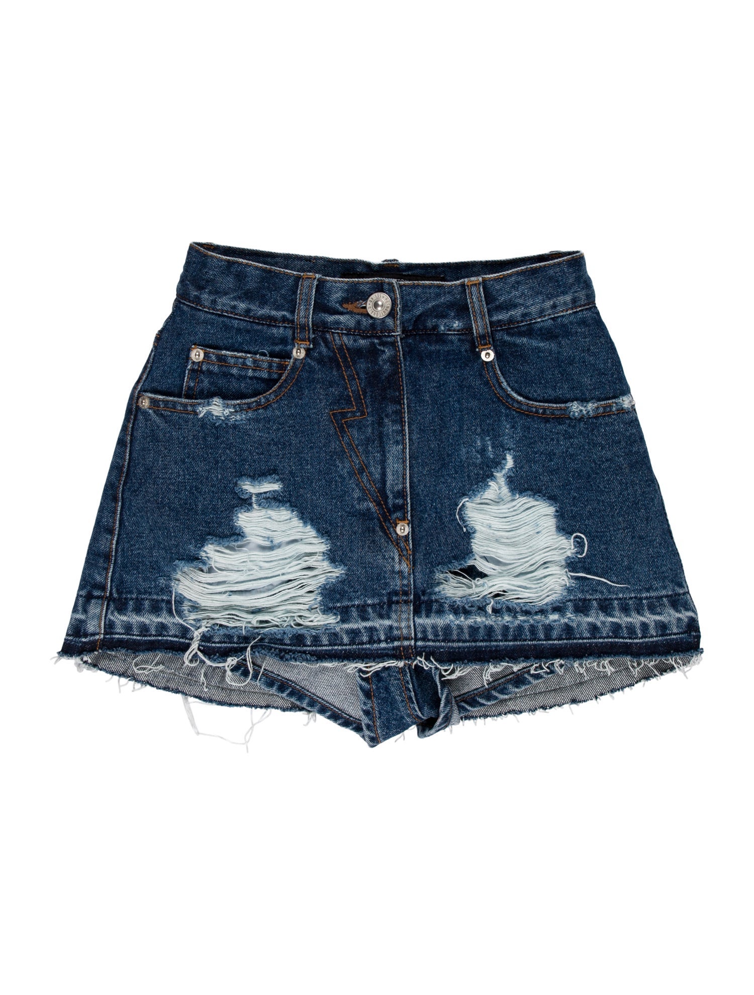 Pushbutton Mini Shorts