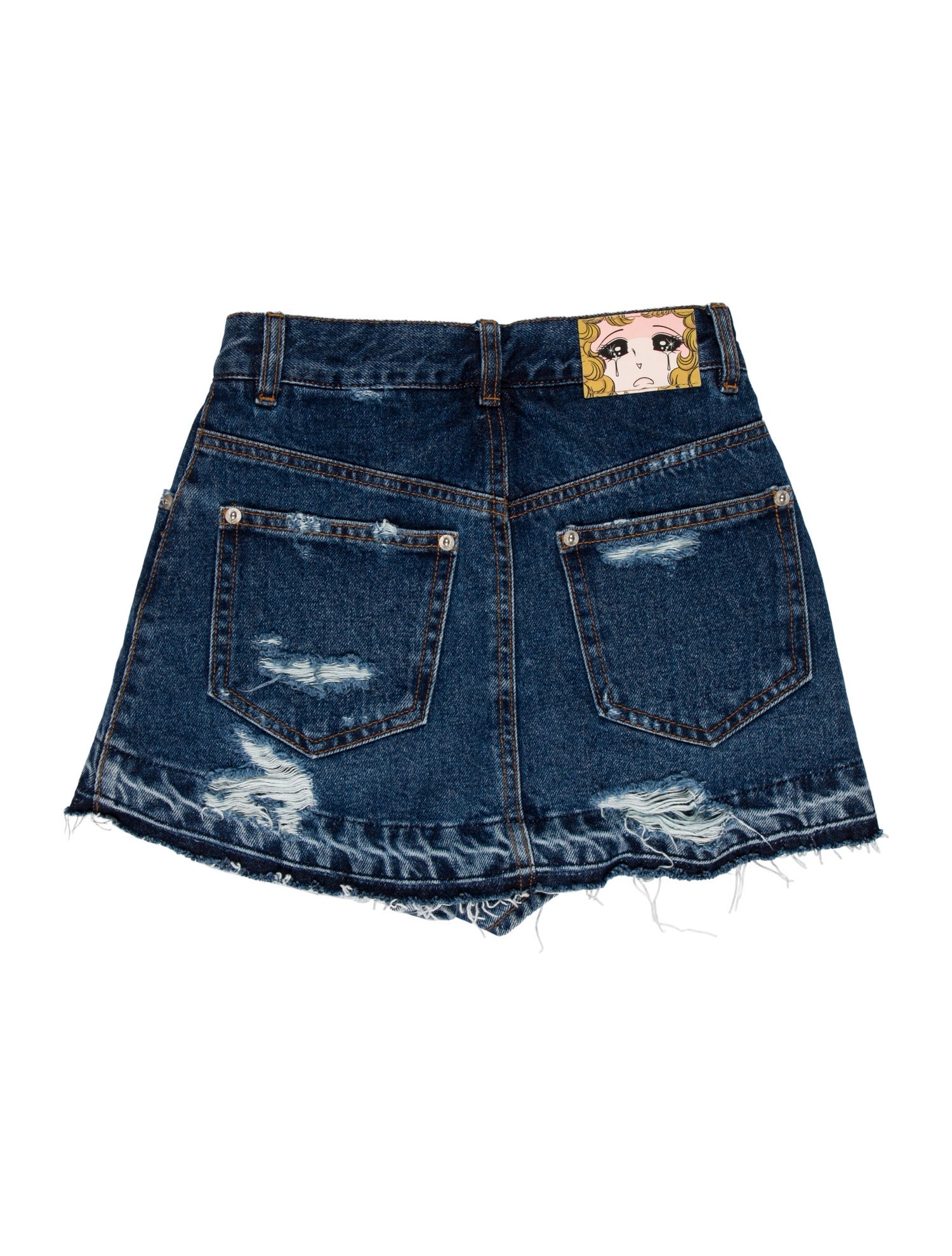 Pushbutton Mini Shorts
