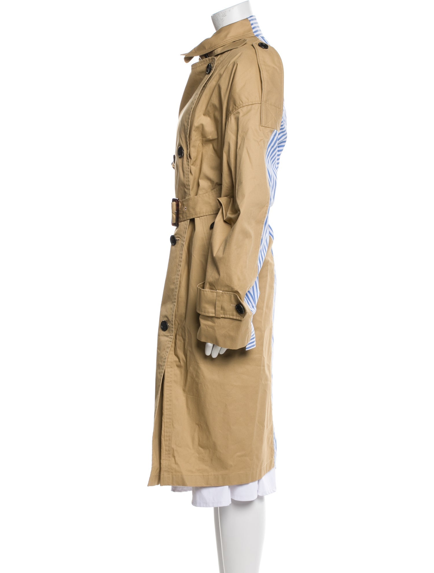 Pushbutton Trench Coat w/ Tags