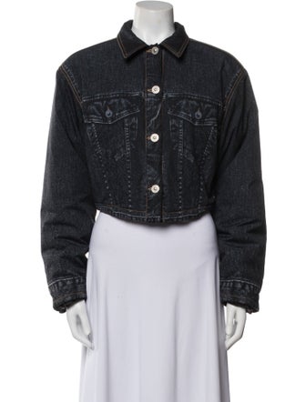 Pushbutton Denim Jacket