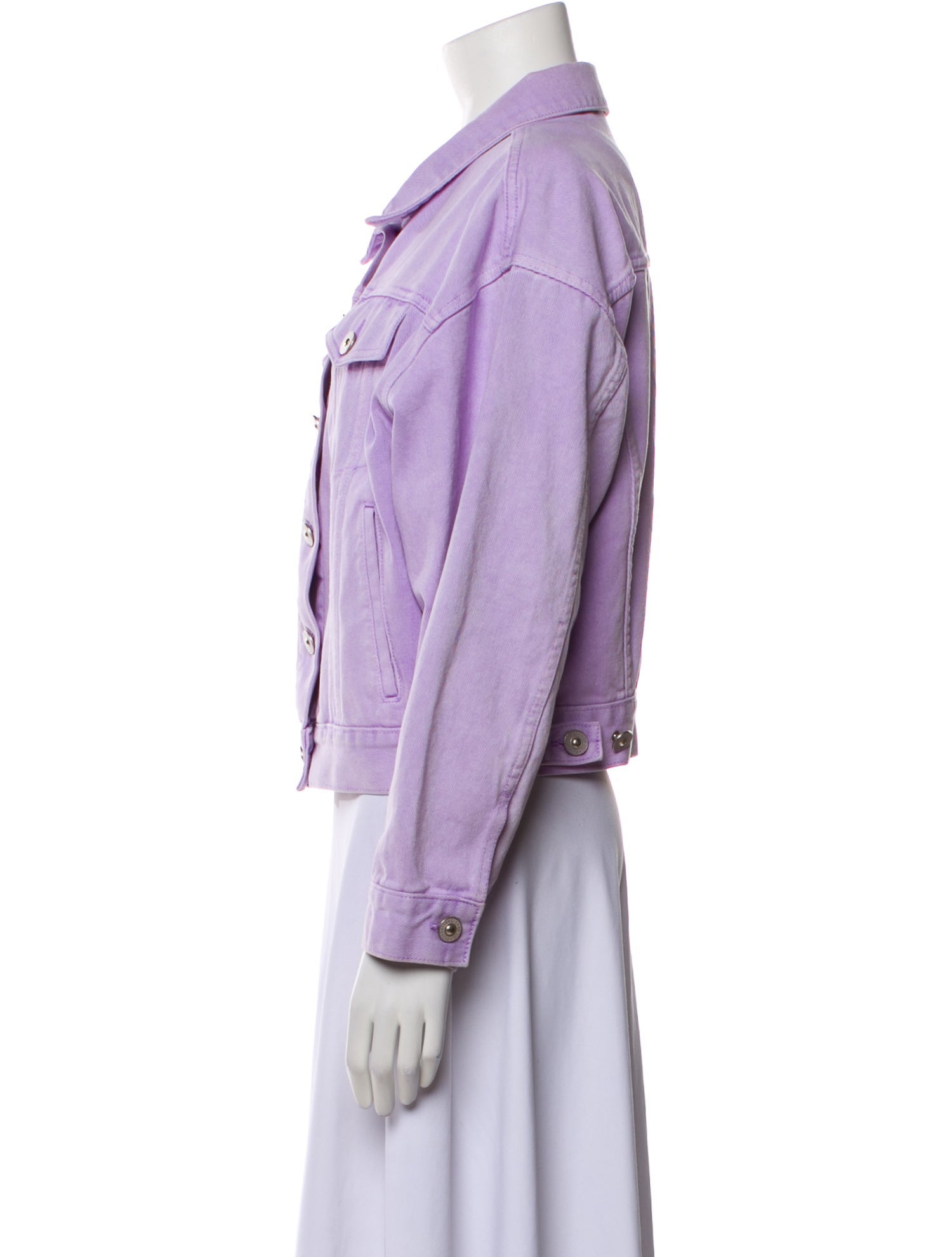 Pushbutton Denim Jacket