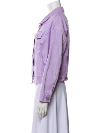 Pushbutton Denim Jacket