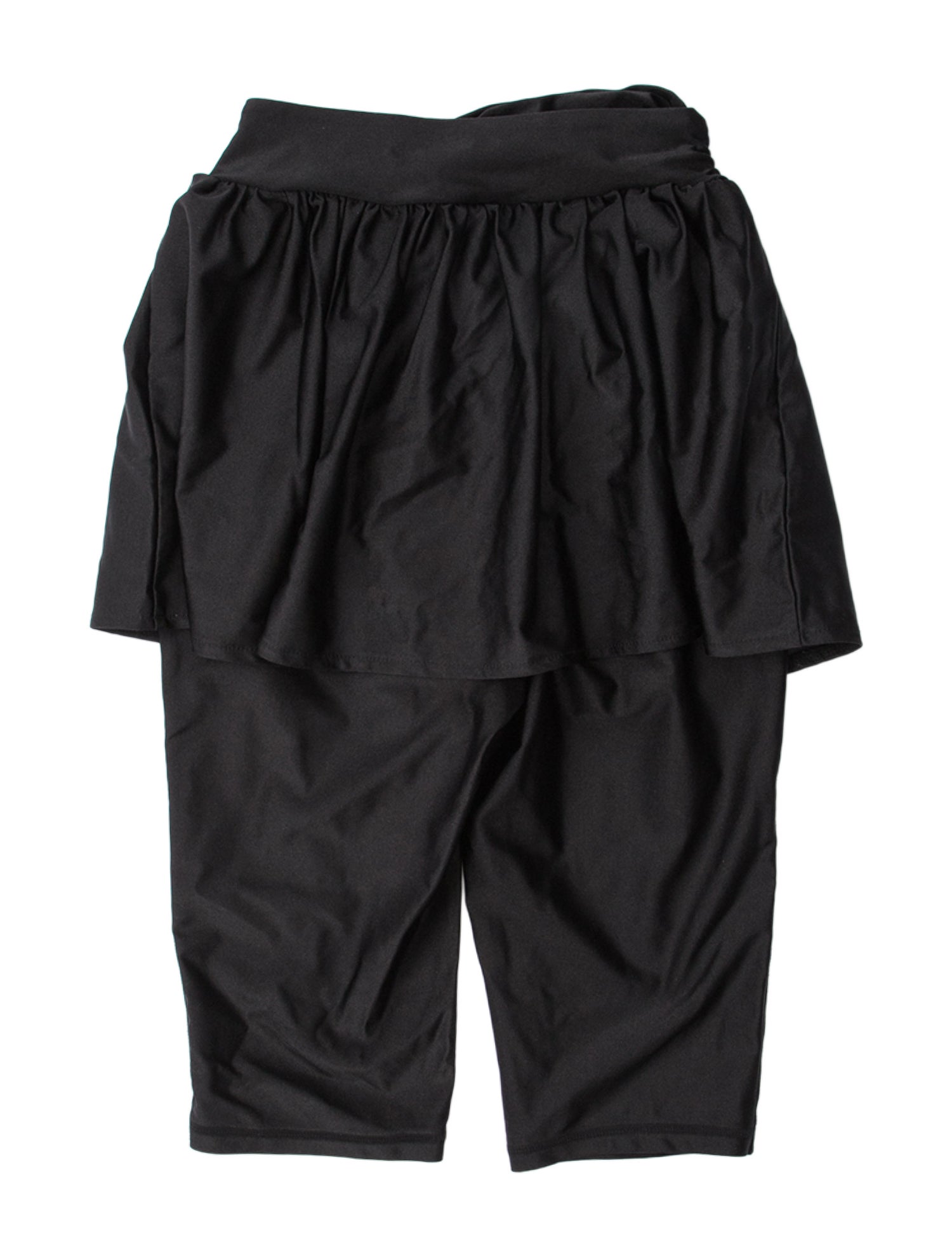 Pushbutton Knee-Length Shorts