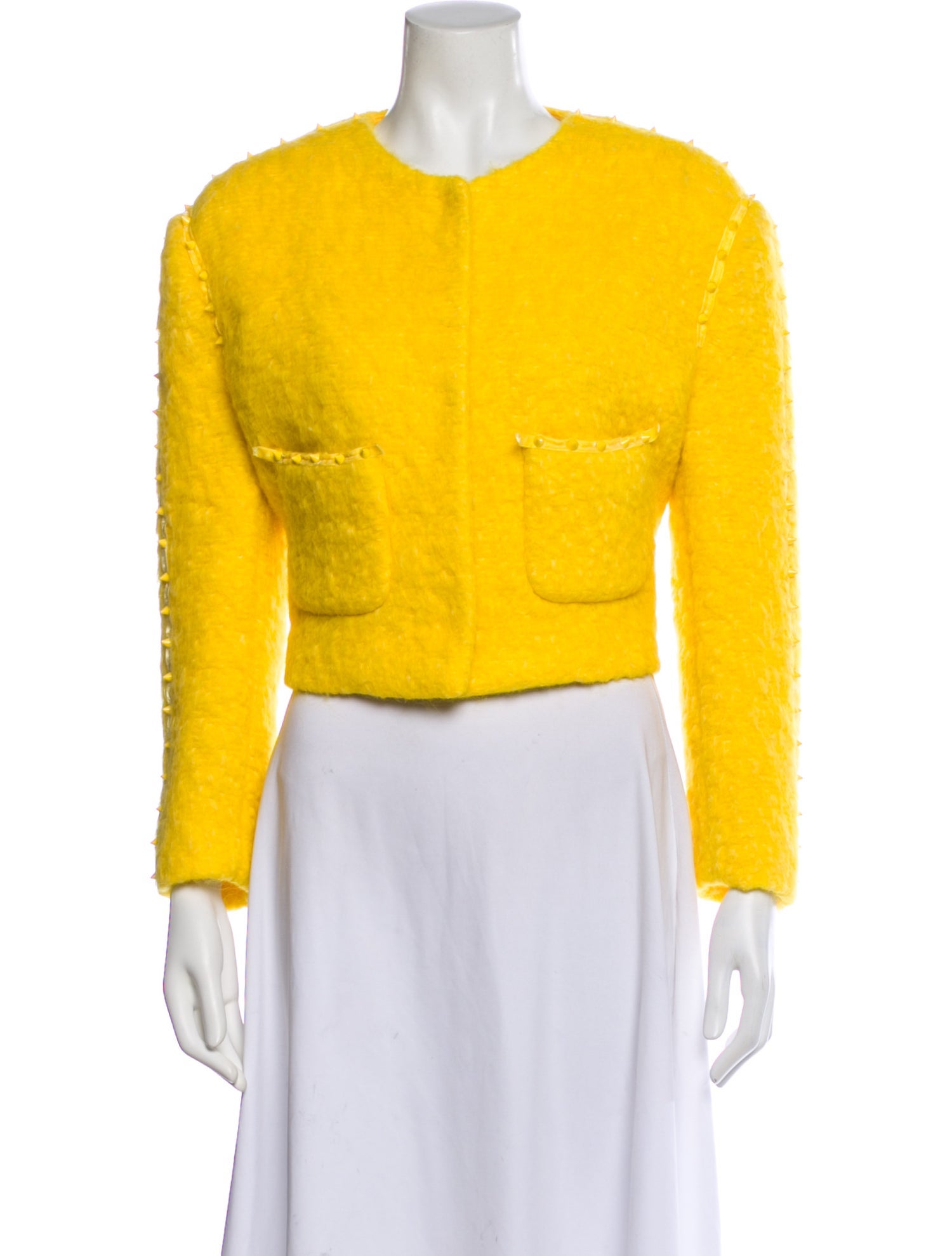 Pushbutton Wool Bolero