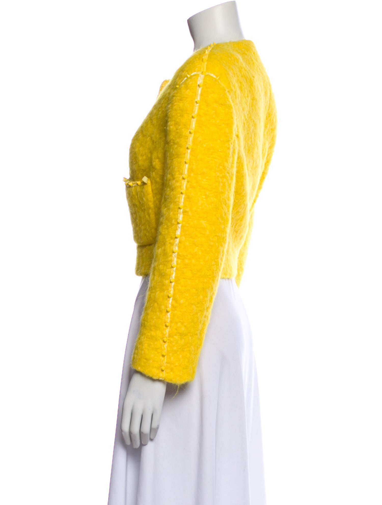 Pushbutton Wool Bolero