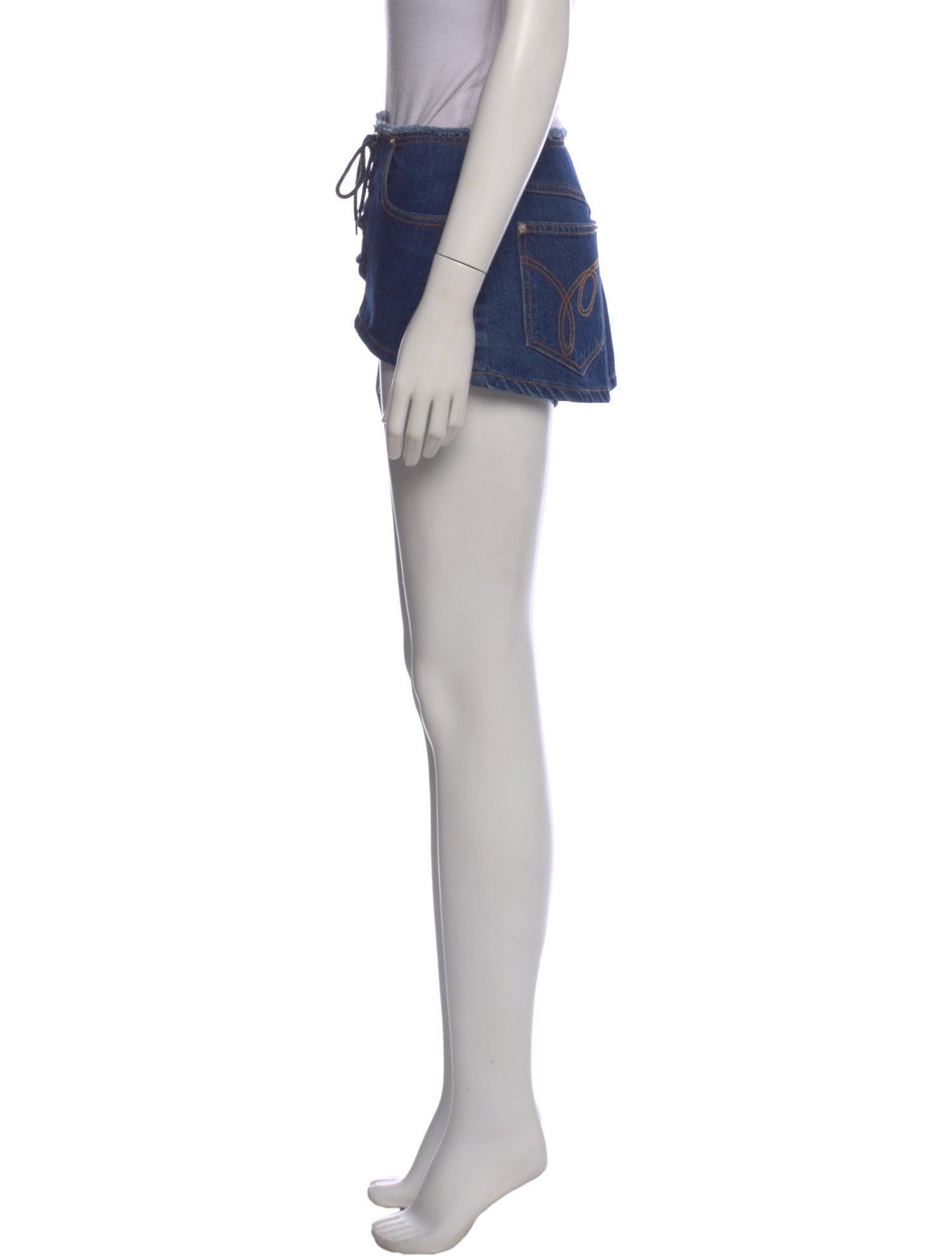 Pushbutton Mini Shorts w/ Tags