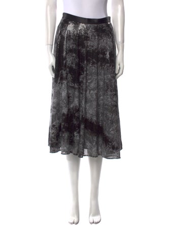 Pascal Millet Printed Midi Length Skirt