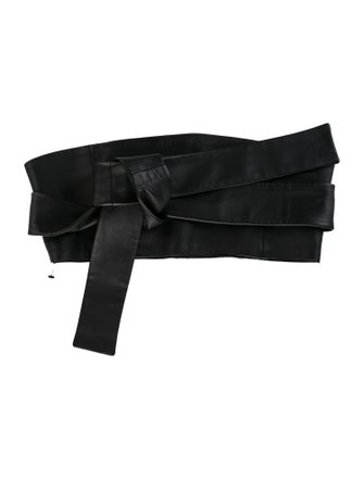 Pascal Millet Wide Leather Waist Belt