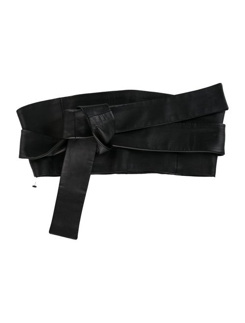Pascal Millet Wide Leather Waist Belt