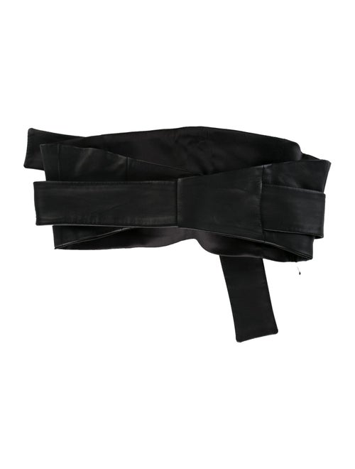 Pascal Millet Wide Leather Waist Belt