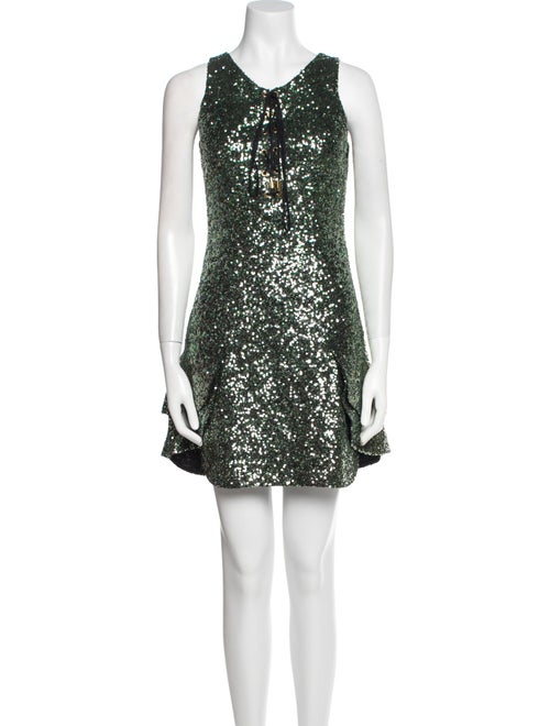 Pascal Millet V-Neck Mini Dress