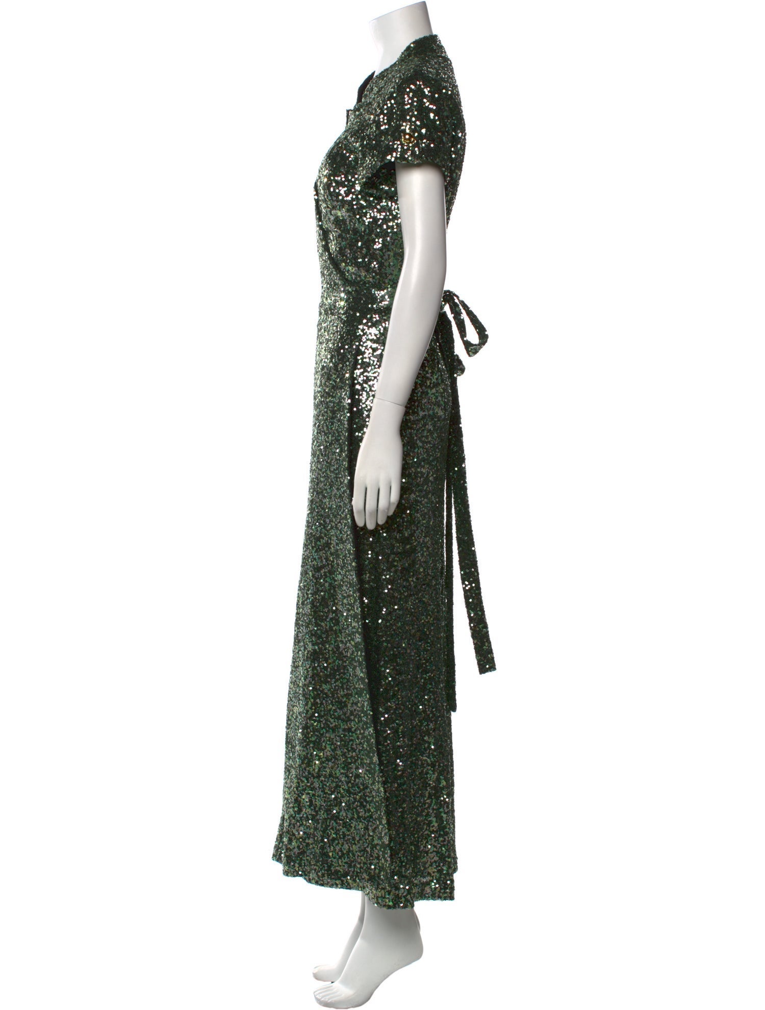 Pascal Millet V-Neck Long Dress