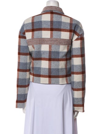 Petite Studio NYC Plaid Print Evening Jacket