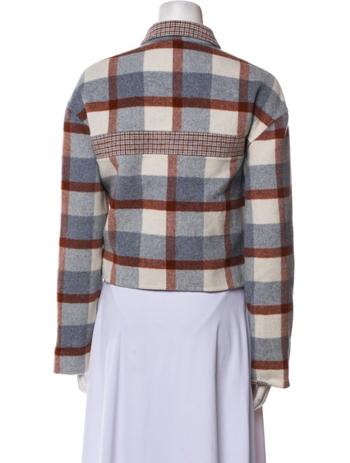 Petite Studio NYC Plaid Print Evening Jacket