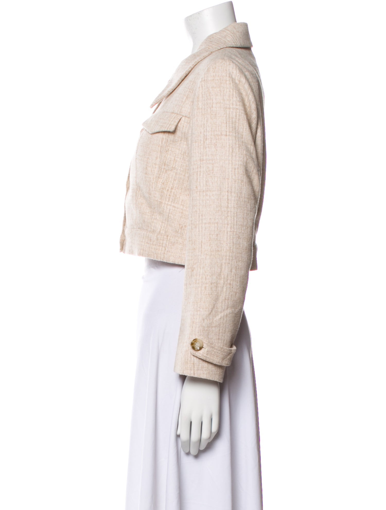 Petite Studio NYC Tweed Pattern Jacket