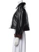 Petite Studio NYC Faux Leather Biker Jacket