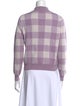 Petite Studio NYC Wool Plaid Print Sweater