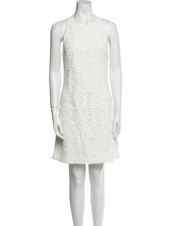 Petite Studio NYC Crew Neck Mini Dress