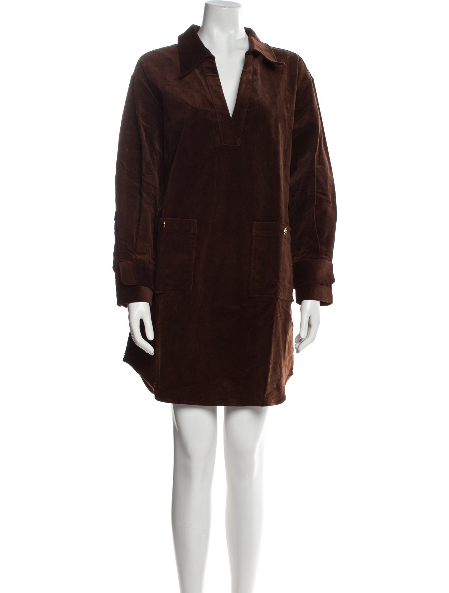 Petite Studio NYC V-Neck Mini Dress