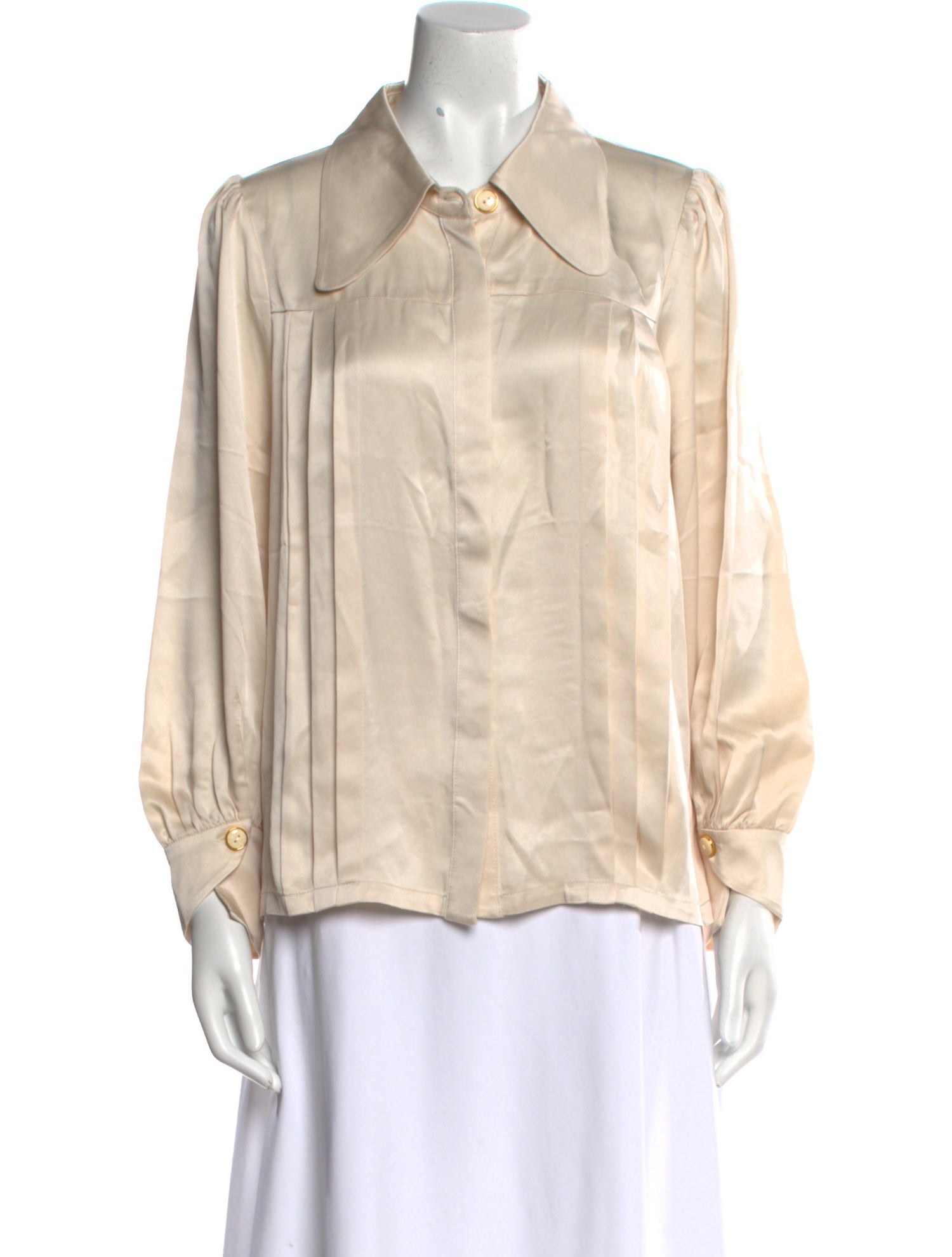 Petite Studio NYC Long Sleeve Button-Up Top