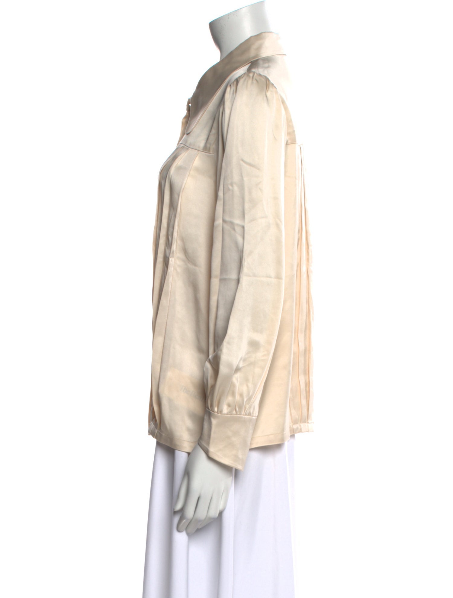 Petite Studio NYC Long Sleeve Button-Up Top