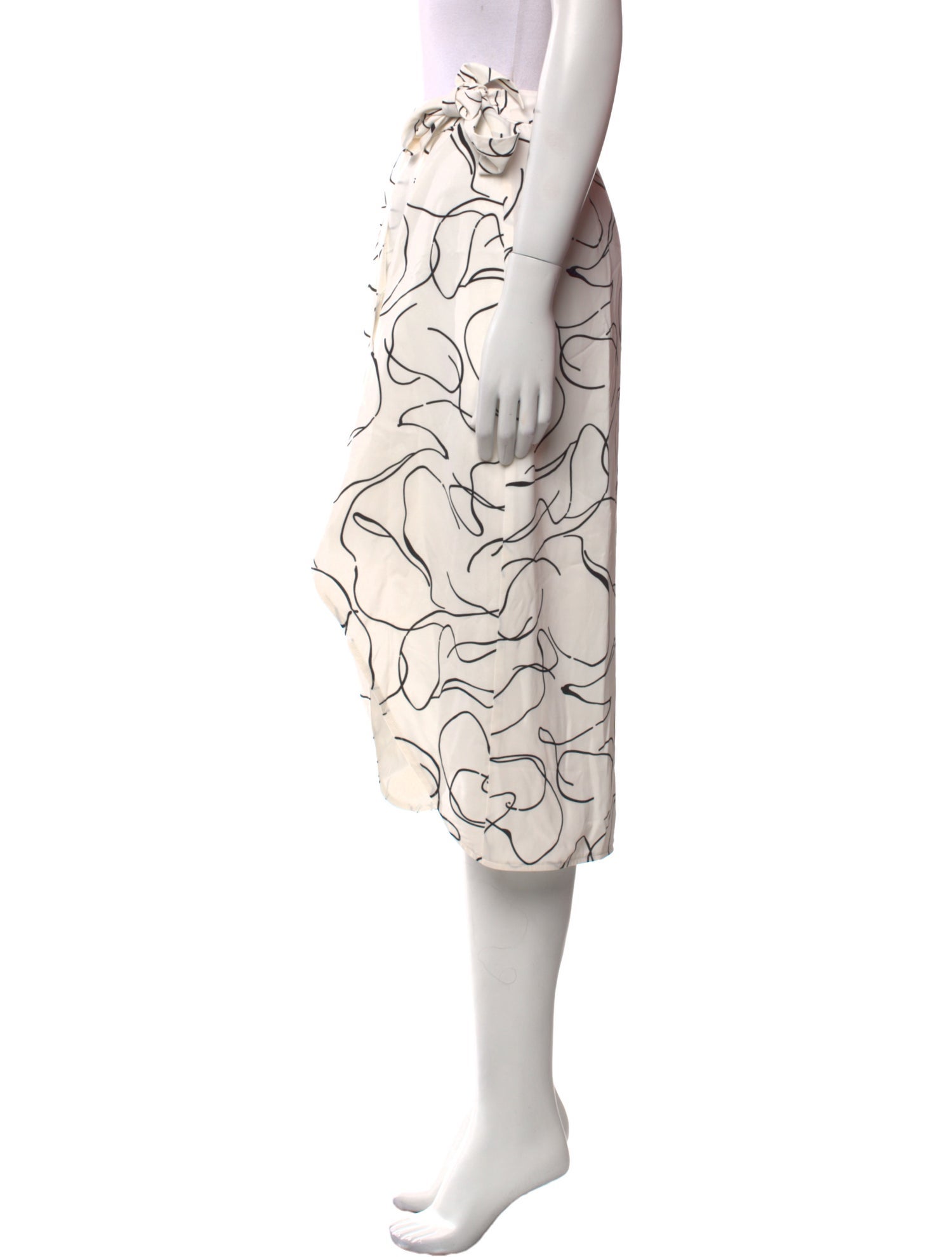 Petite Studio NYC Printed Knee-Length Skirt