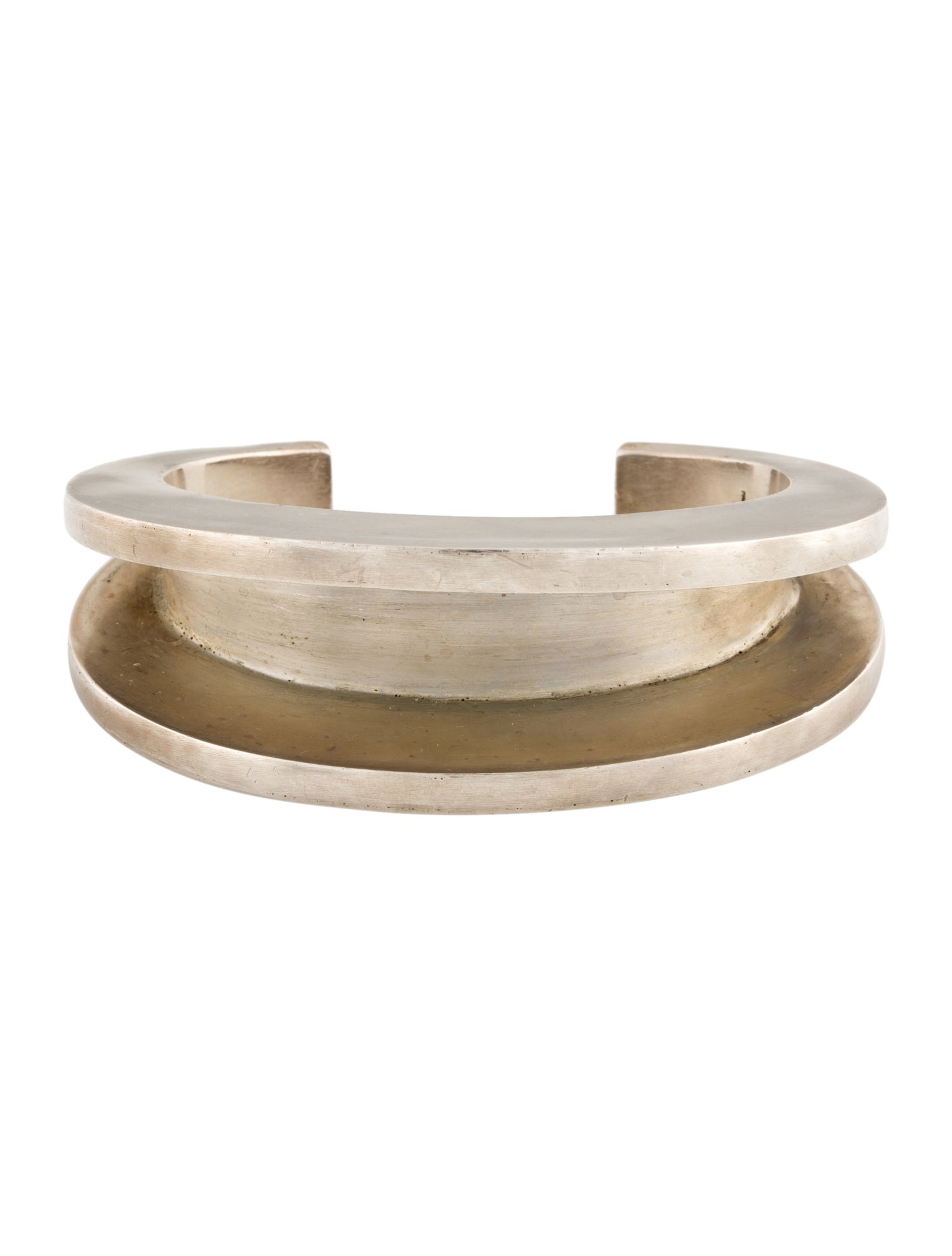Parts of Four Crescent Channel Cuff Bracelet (Radiant Expansion 