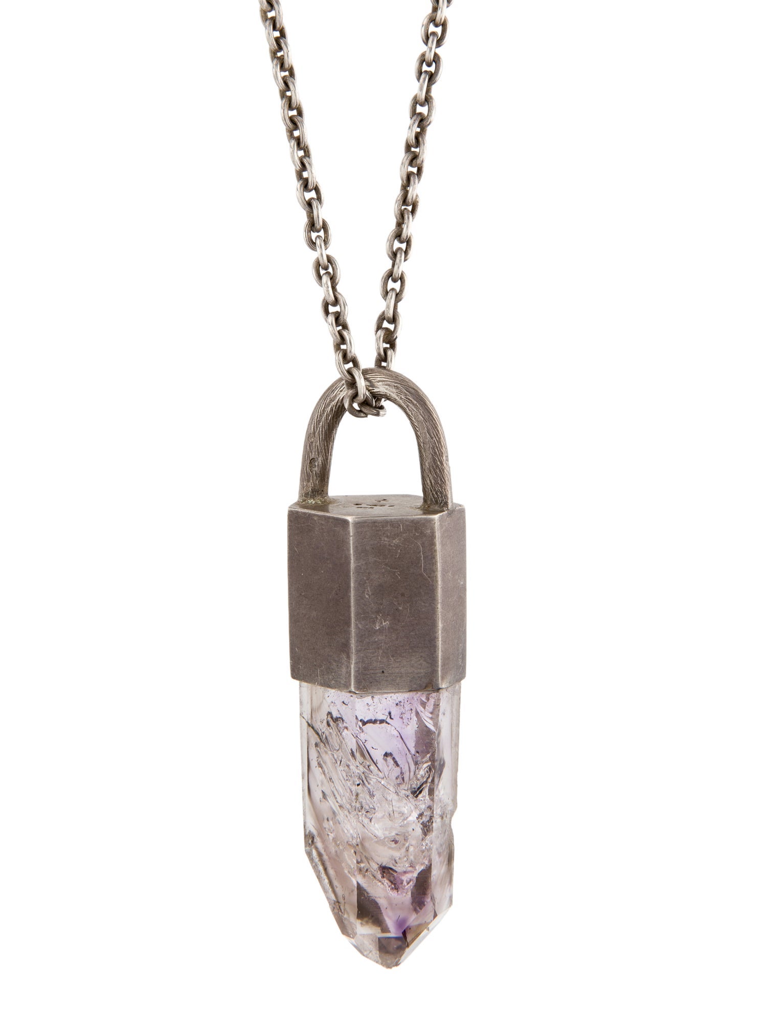 Parts of Four Amethyst Talisman Necklace