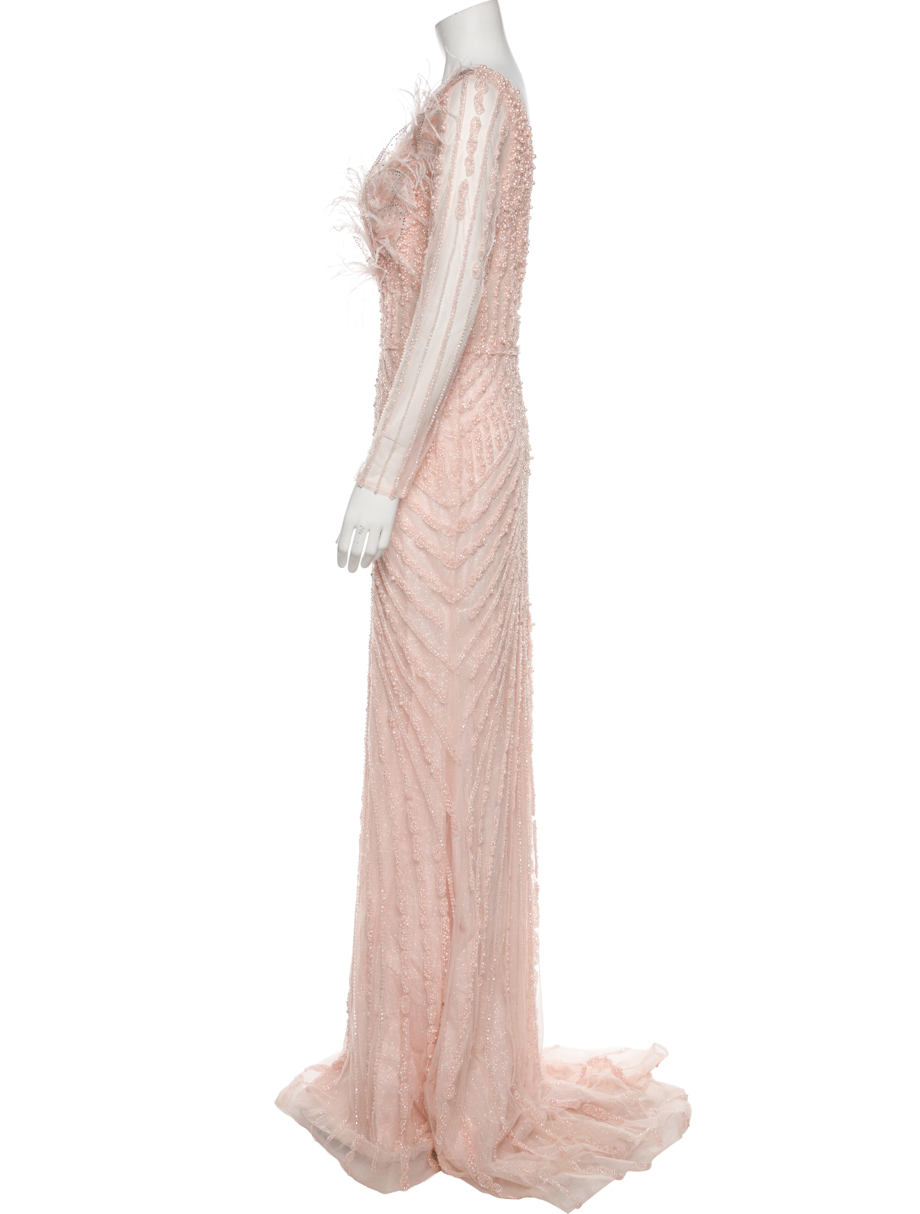 Portia & Scarlett V-Neck Long Dress w/ Tags