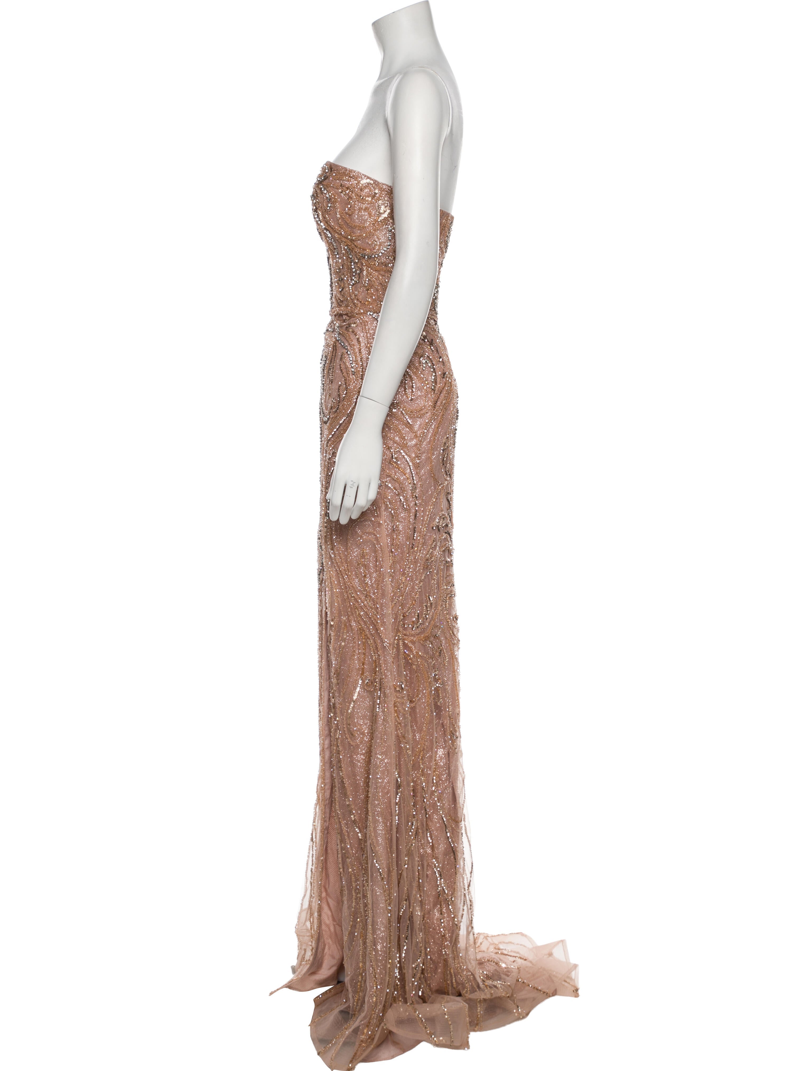 Portia & Scarlett Strapless Long Dress w/ Tags