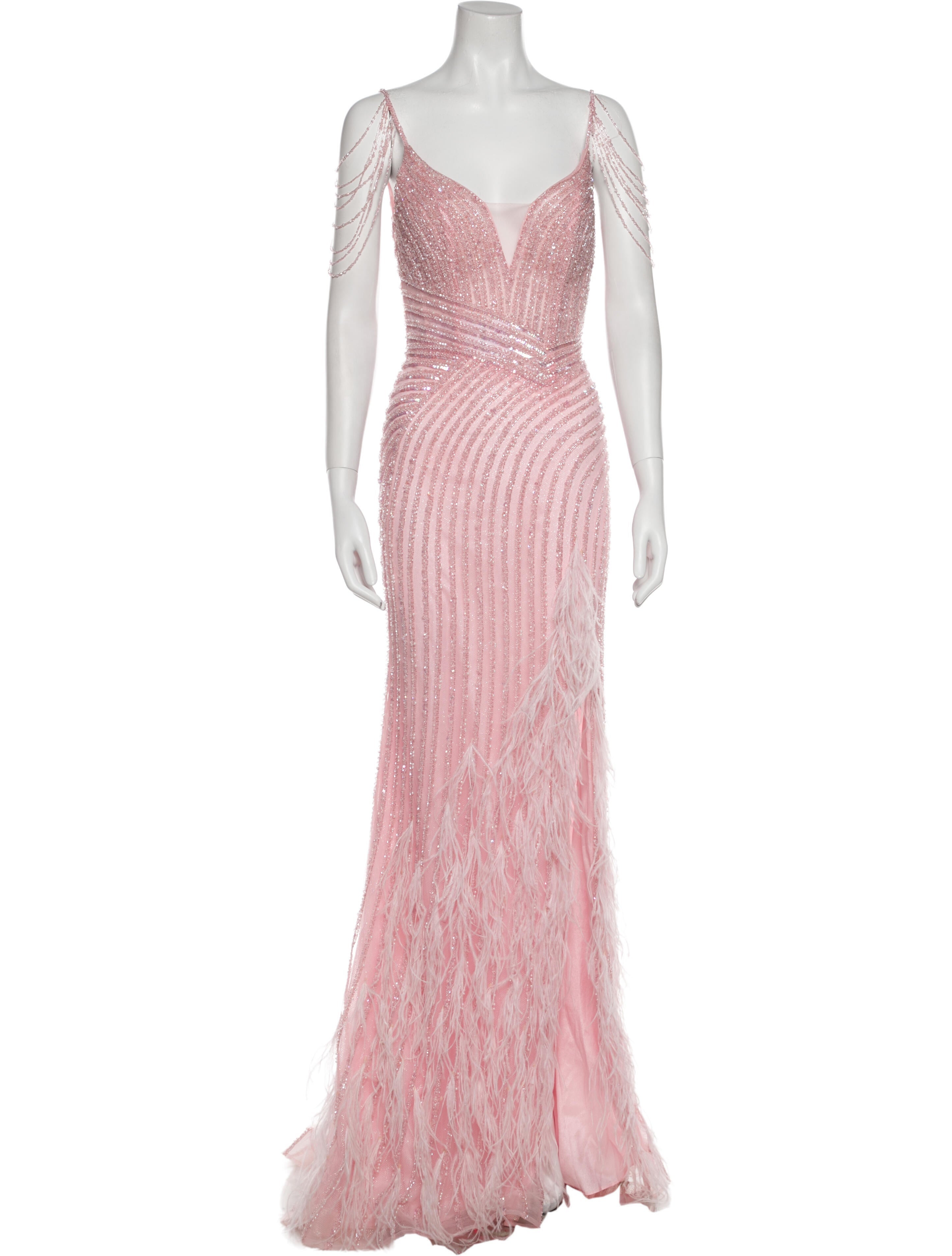 Portia & Scarlett Lace Pattern Long Dress w/ Tags