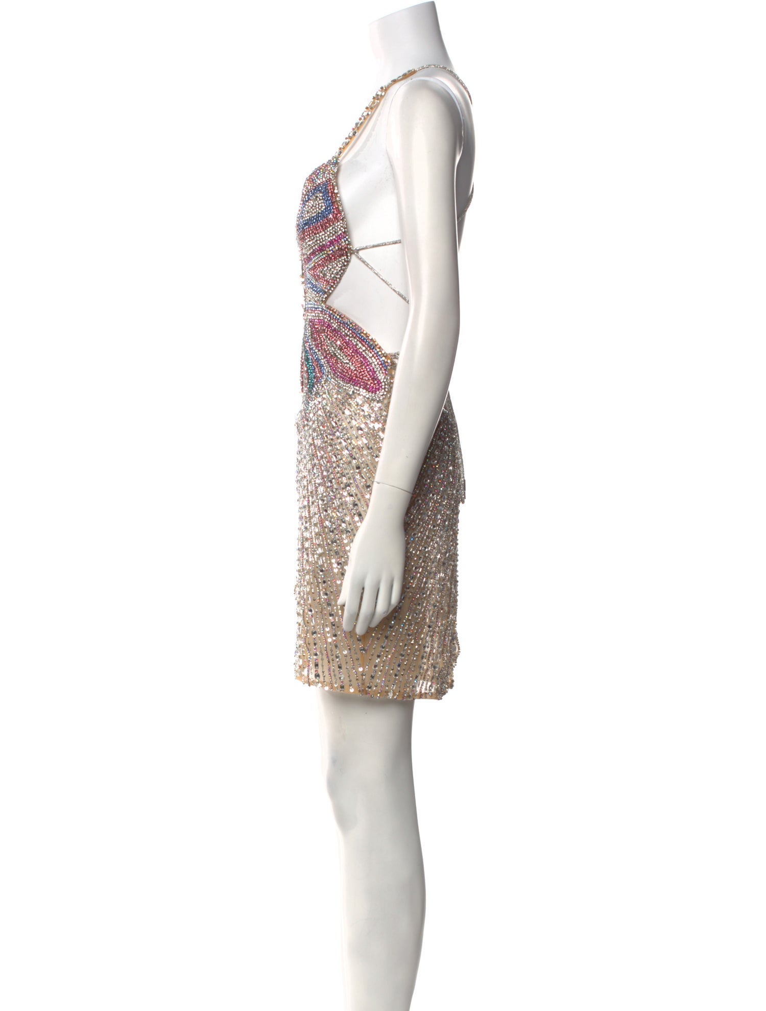 Portia & Scarlett Patterned Mini Dress