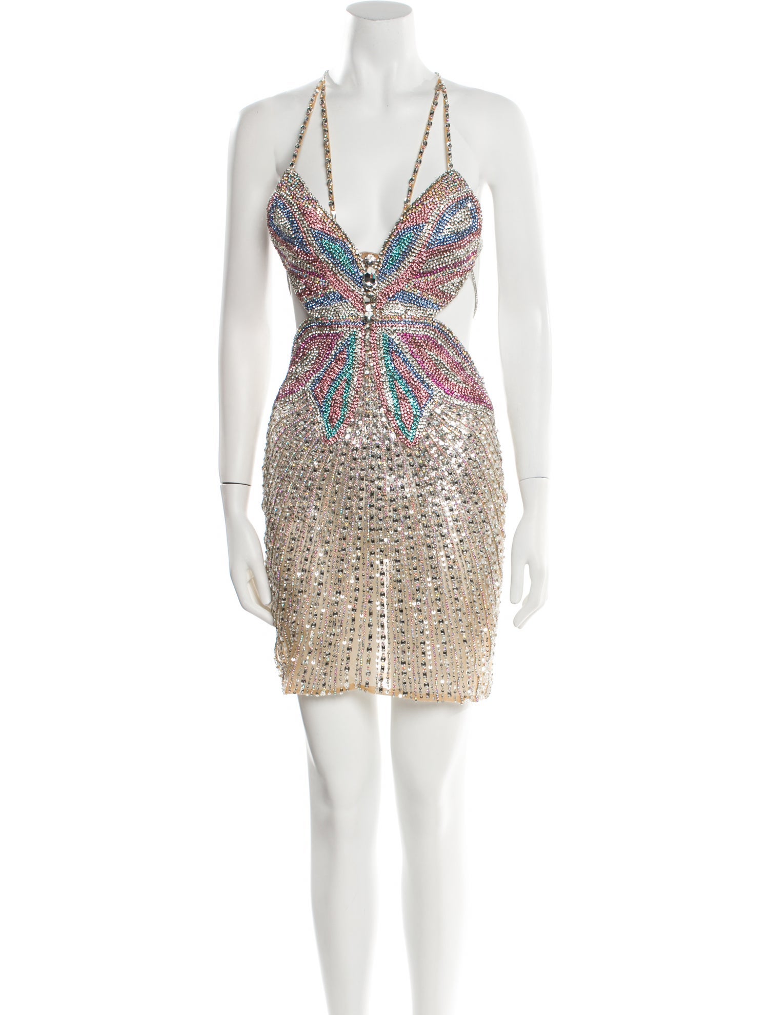 Portia & Scarlett Patterned Mini Dress