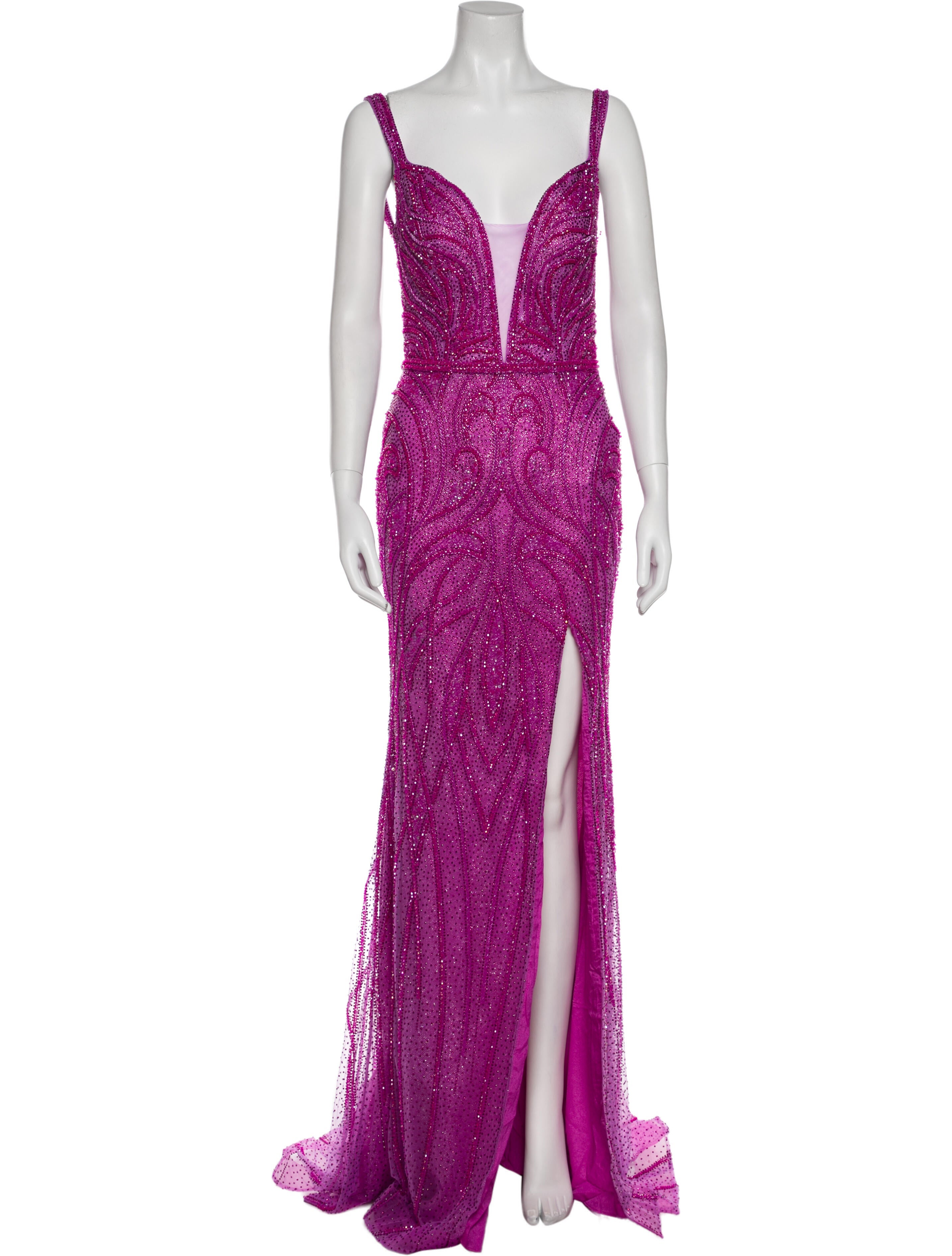 Portia & Scarlett V-Neck Long Dress