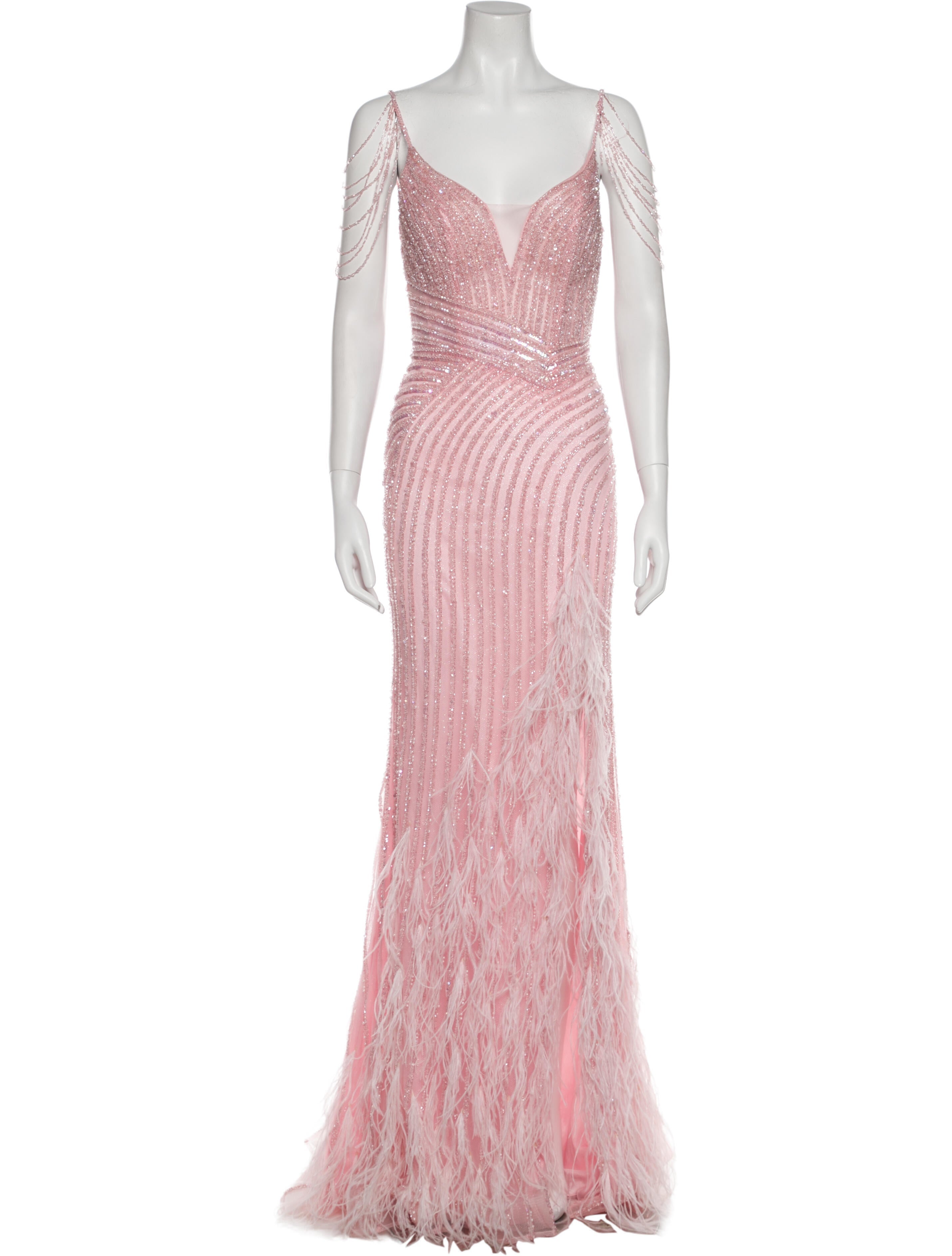 Portia & Scarlett V-Neck Long Dress