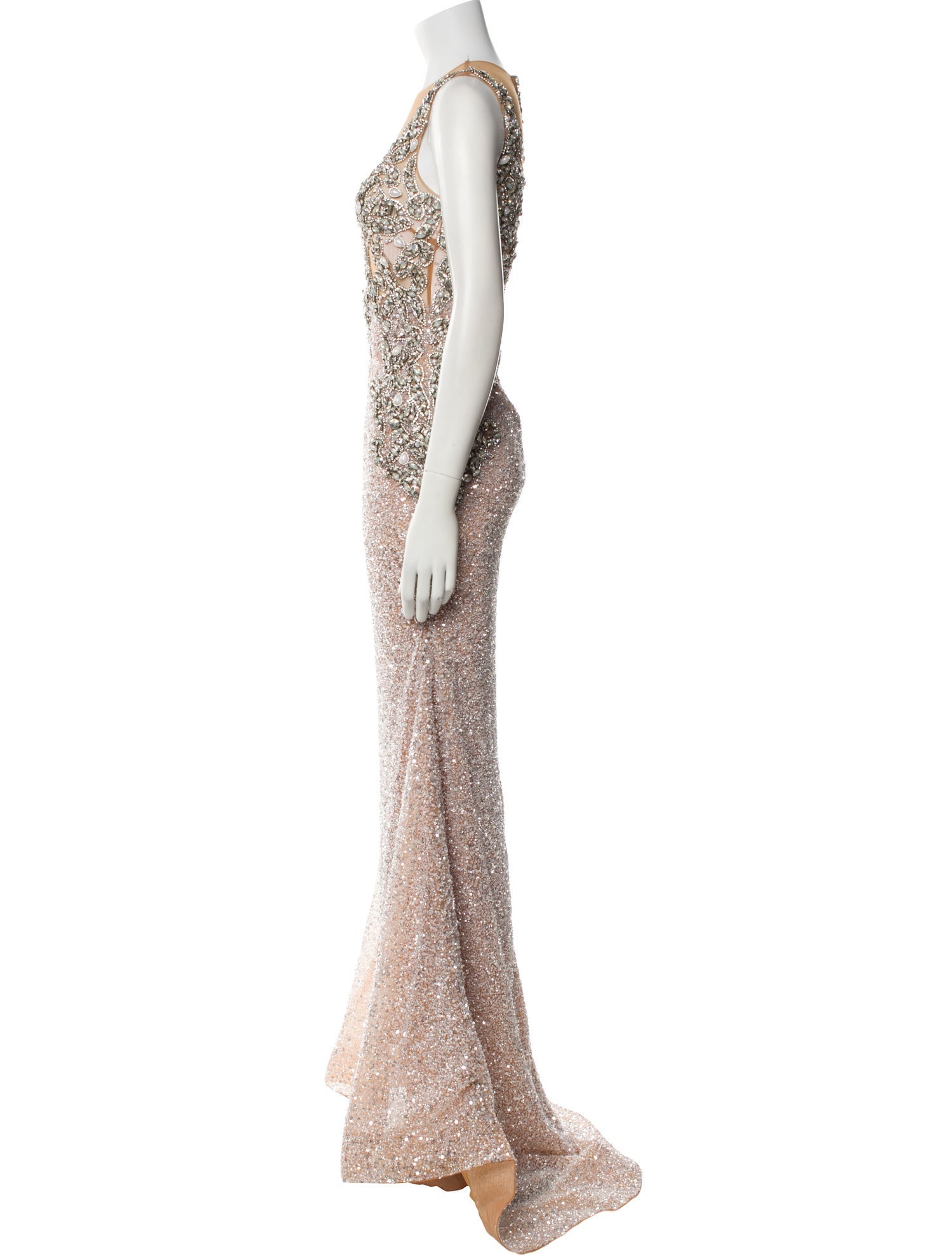 Portia & Scarlett Crew Neck Long Dress w/ Tags