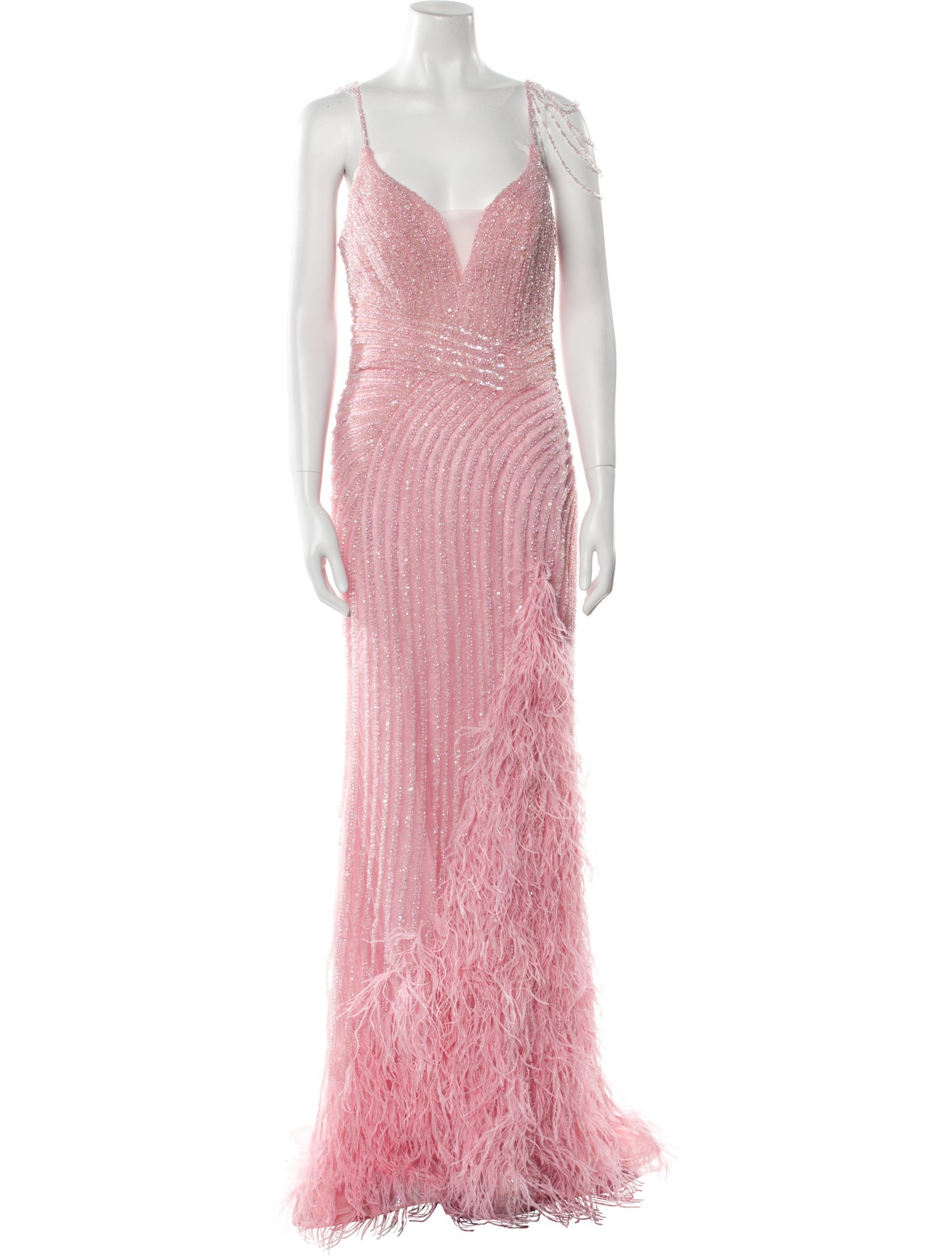 Portia & Scarlett Patterned Long Dress w/ Tags