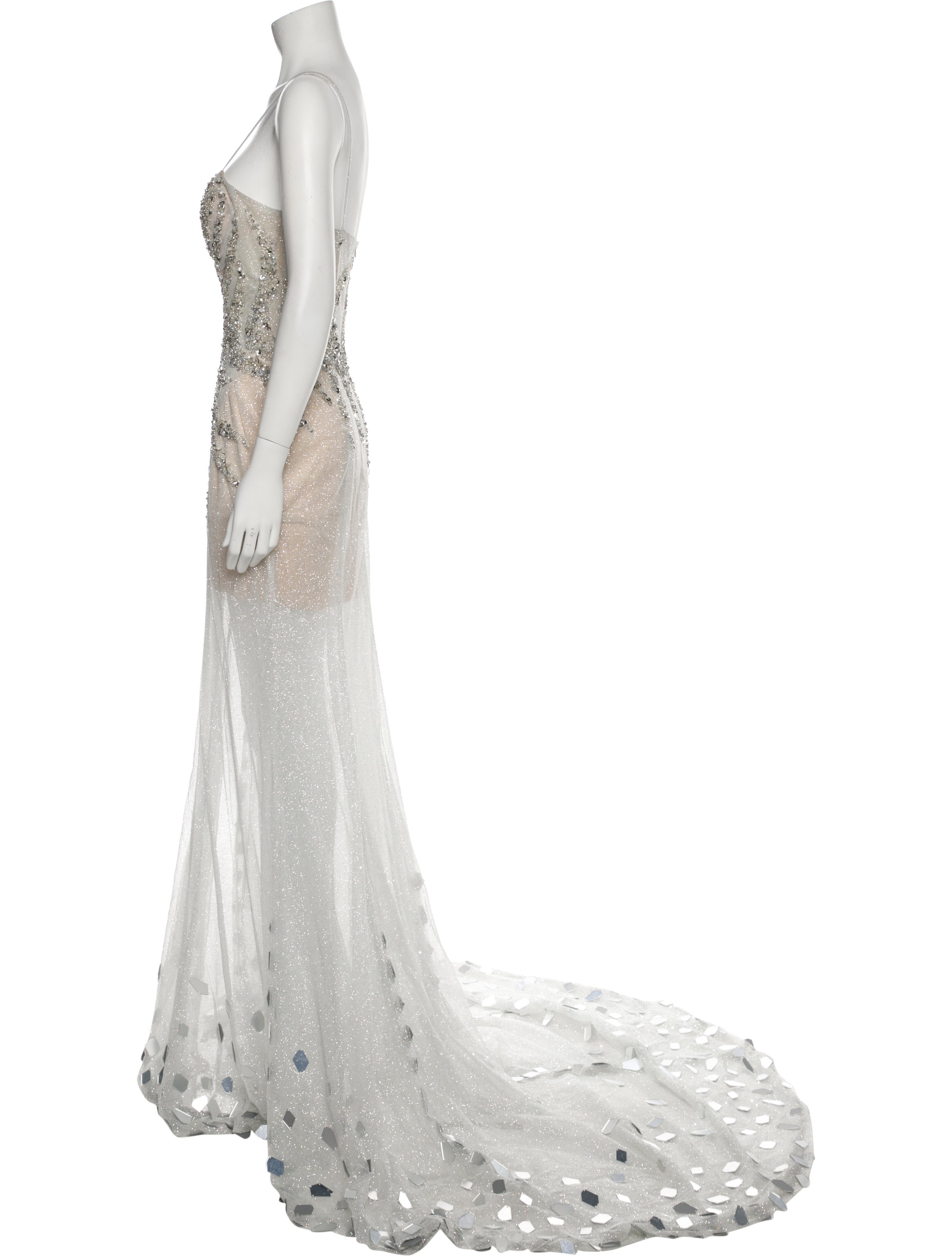 Portia & Scarlett Square Neckline Long Dress