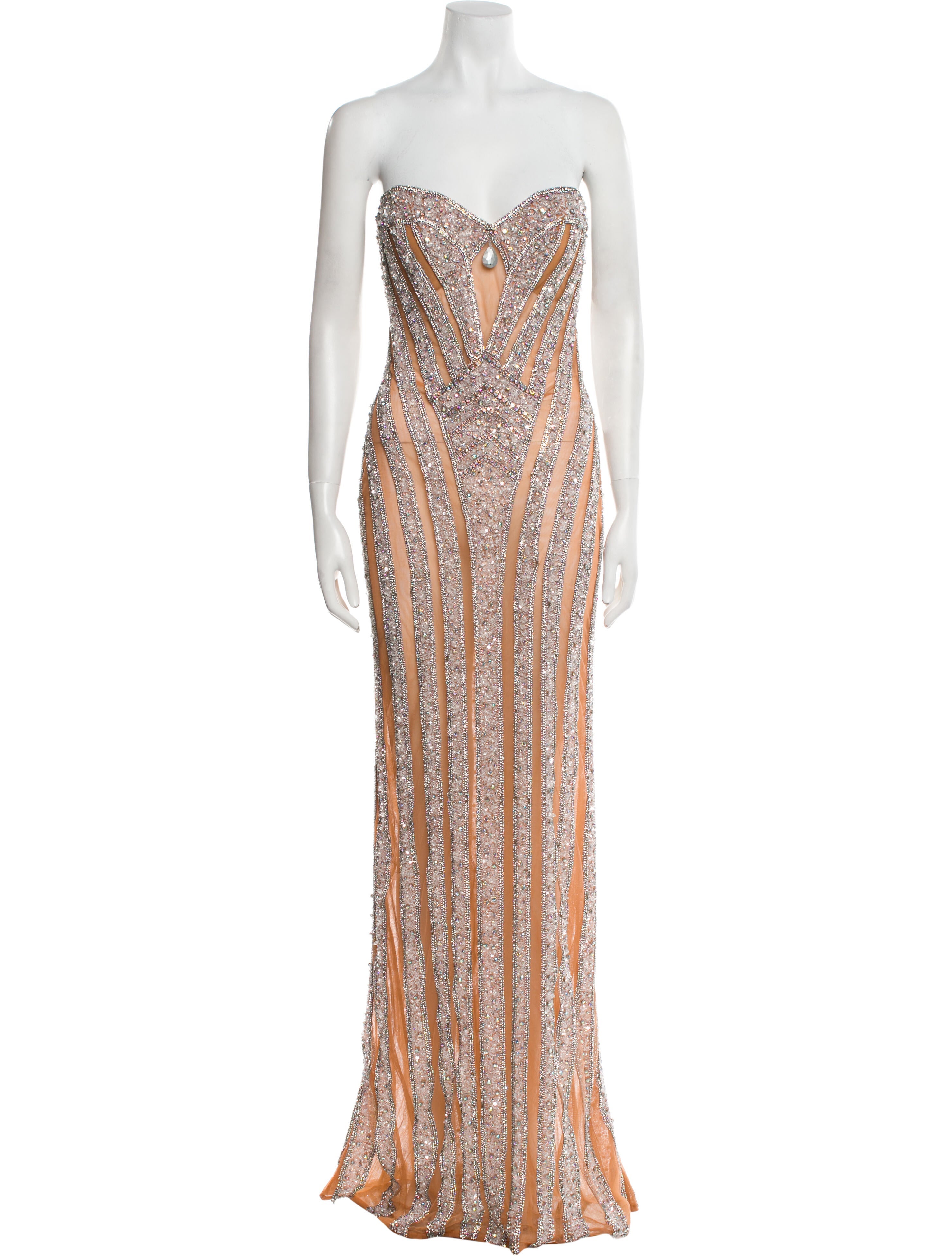 Portia & Scarlett Strapless Long Dress