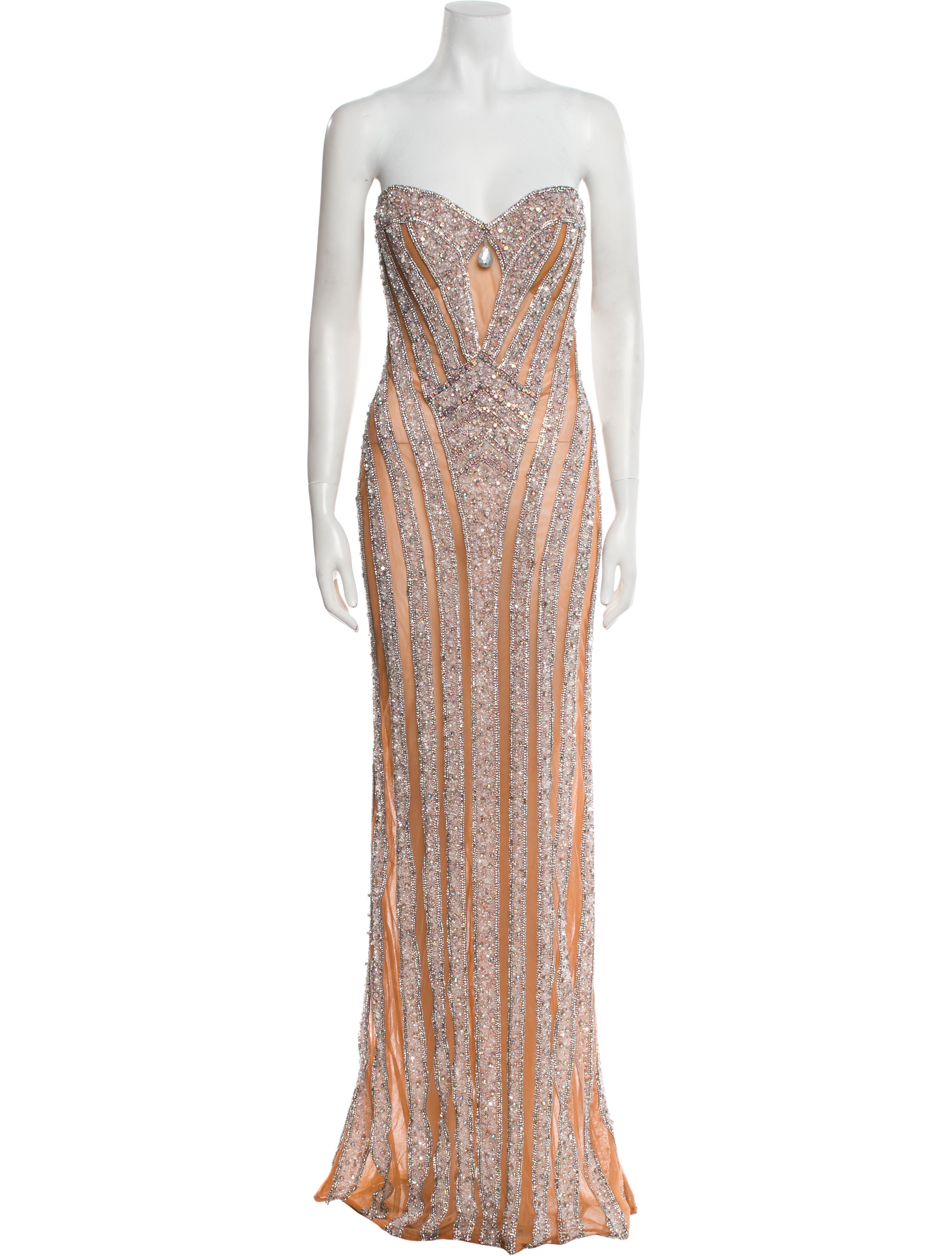 Portia & Scarlett Strapless Long Dress