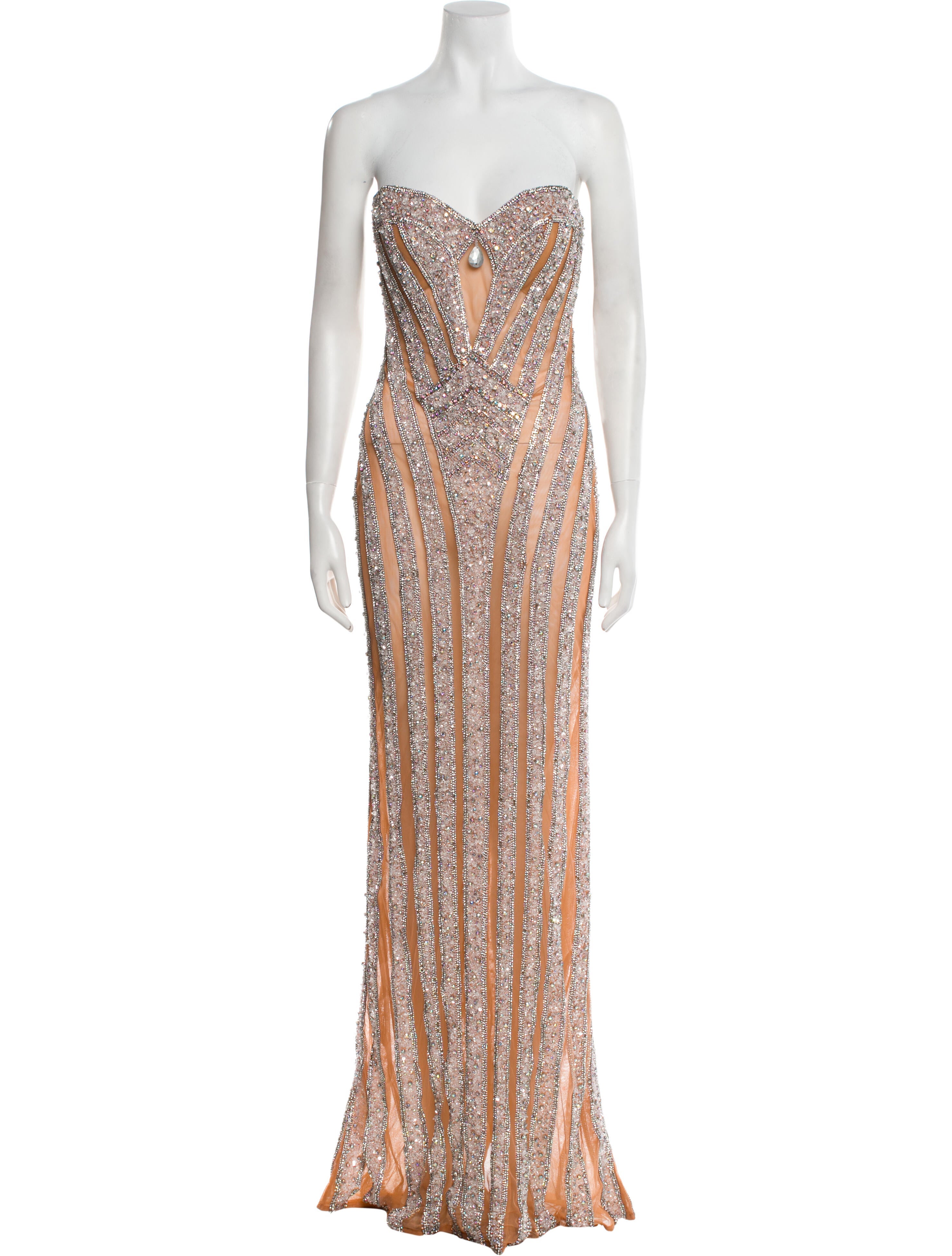 Portia & Scarlett Strapless Long Dress