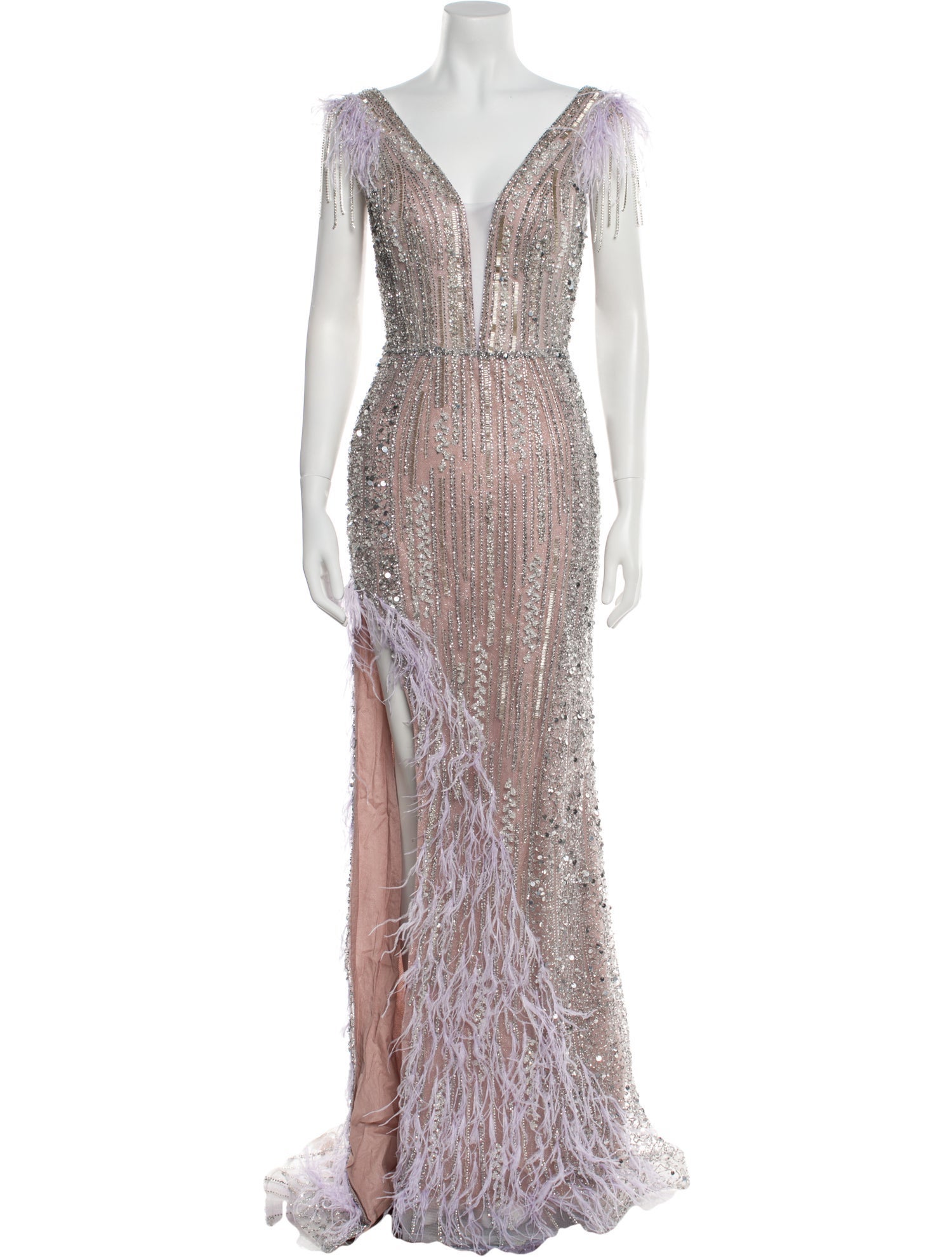 Portia & Scarlett V-Neck Long Dress