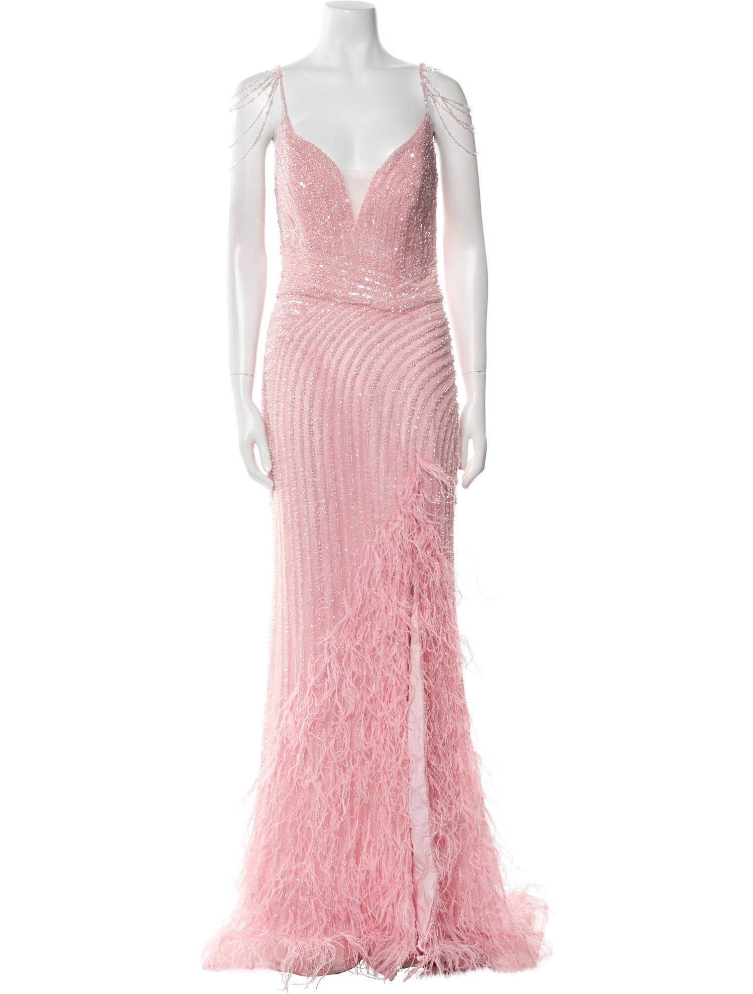 Portia & Scarlett V-Neck Long Dress w/ Tags