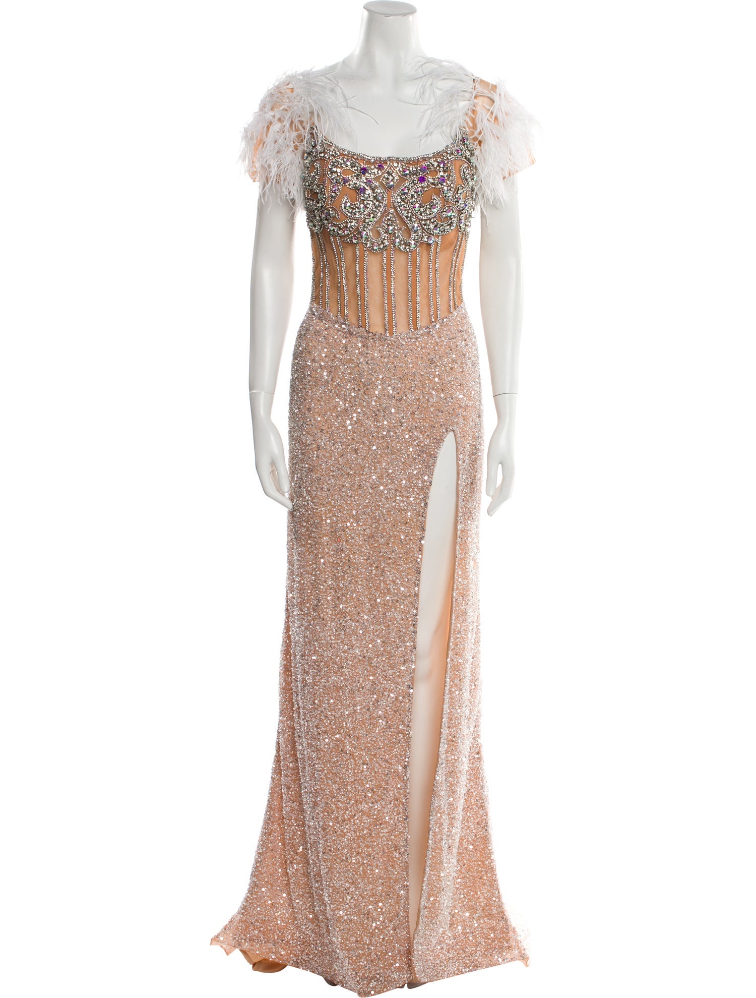 Portia & Scarlett Scoop Neck Long Dress w/ Tags