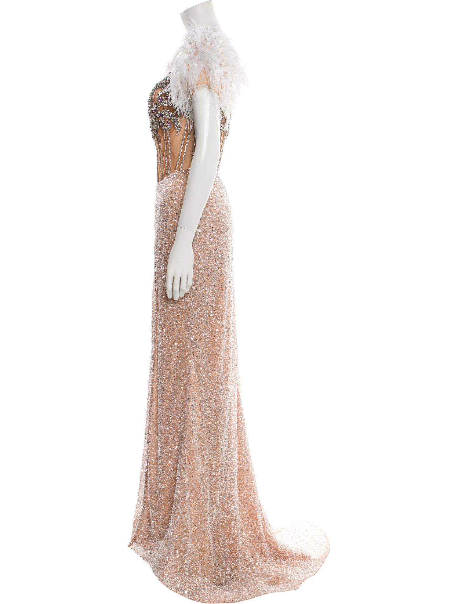 Portia & Scarlett Scoop Neck Long Dress w/ Tags