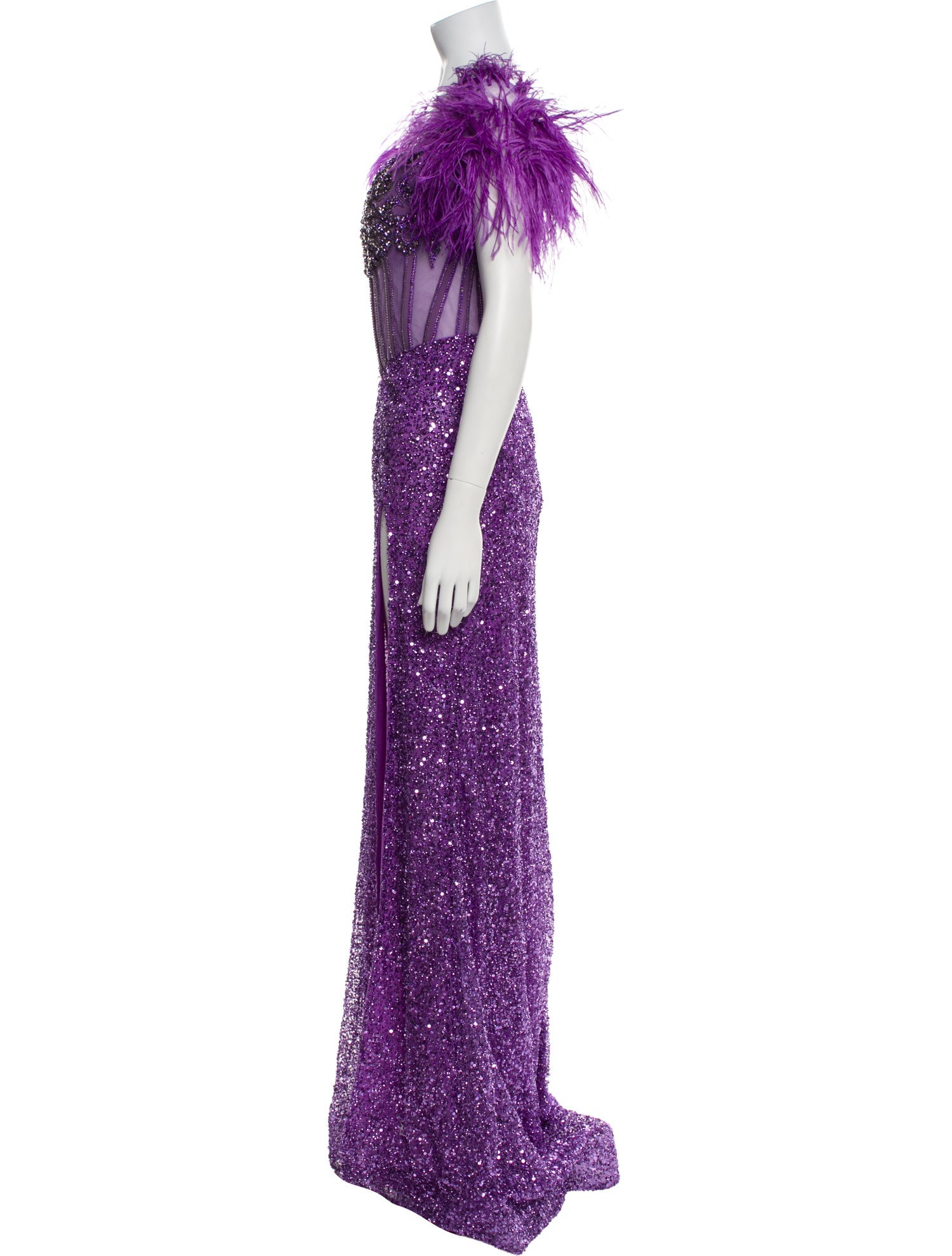 Portia & Scarlett Lace Pattern Long Dress w/ Tags