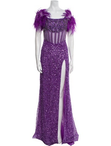 Portia & Scarlett Dresses Patterned Long Dress XS