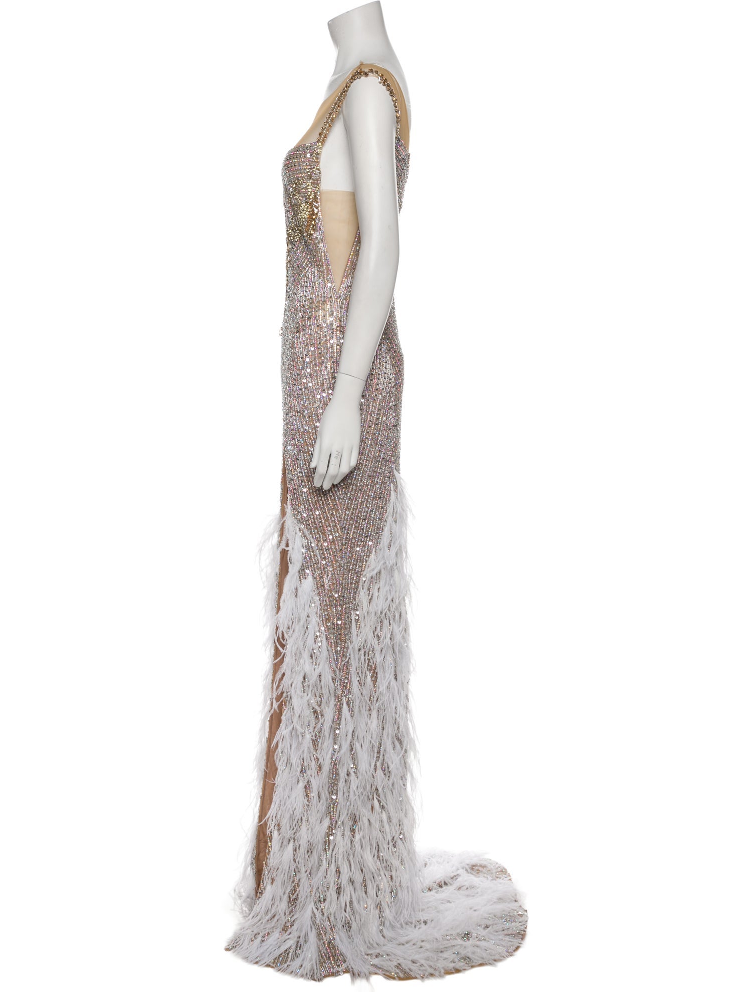 Portia & Scarlett Patterned Long Dress w/ Tags