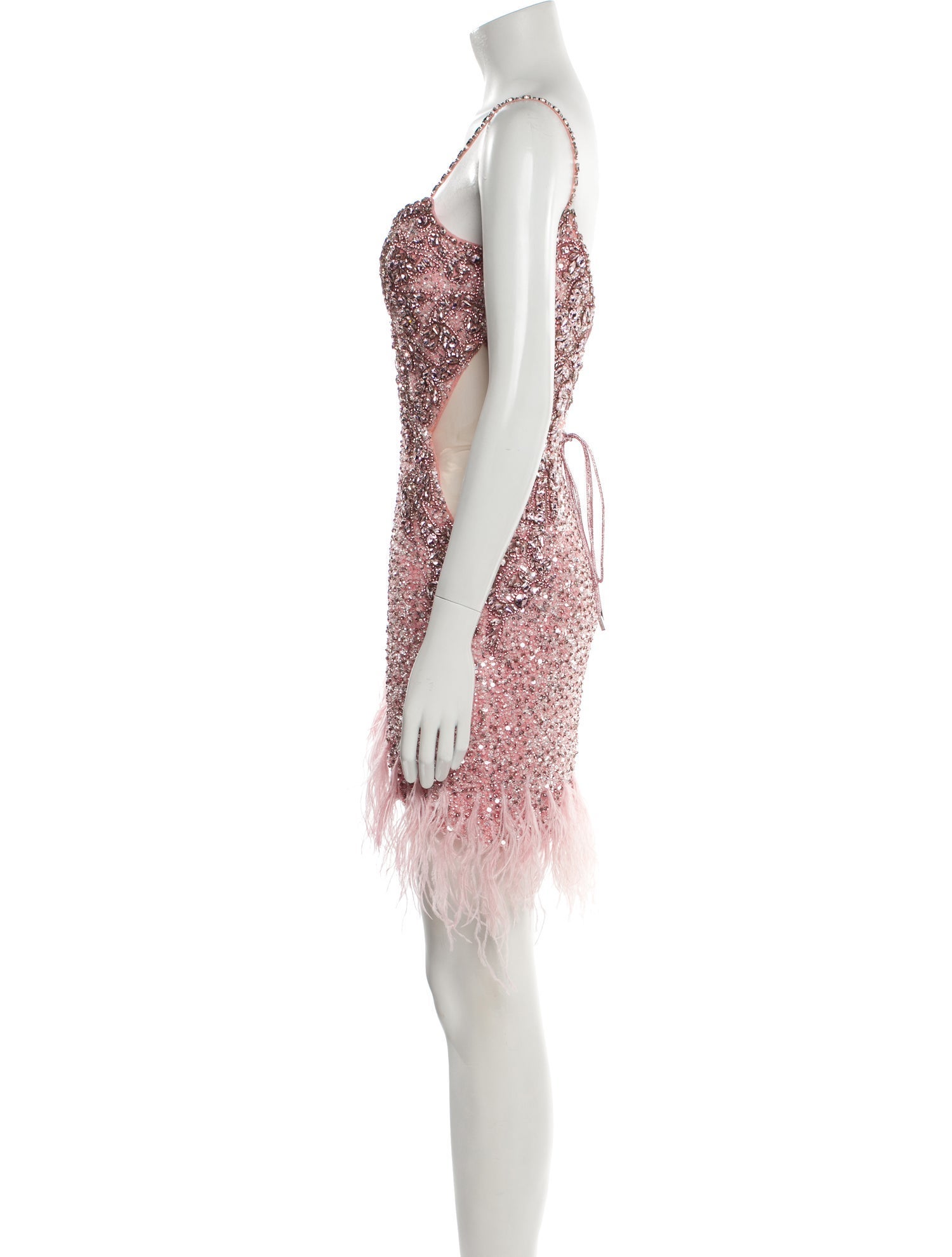 Portia & Scarlett Lace Pattern Mini Dress